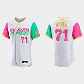 Men's San Diego Padres #71 Josh Hader White 2022 City Connect Jersey Dzhi,baseball caps,new era cap wholesale,wholesale hats